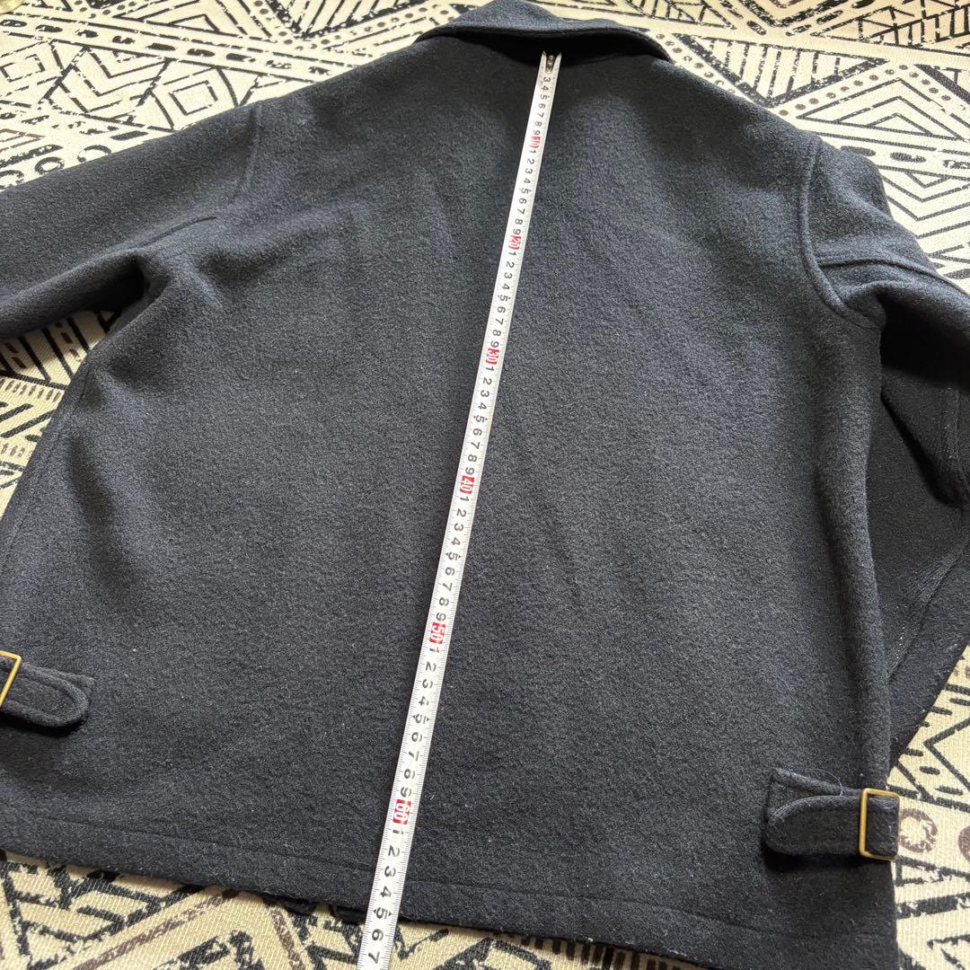 Ralph Lauren ウールジャケット Lサイズ ネイビー　アメカジ　ジップ