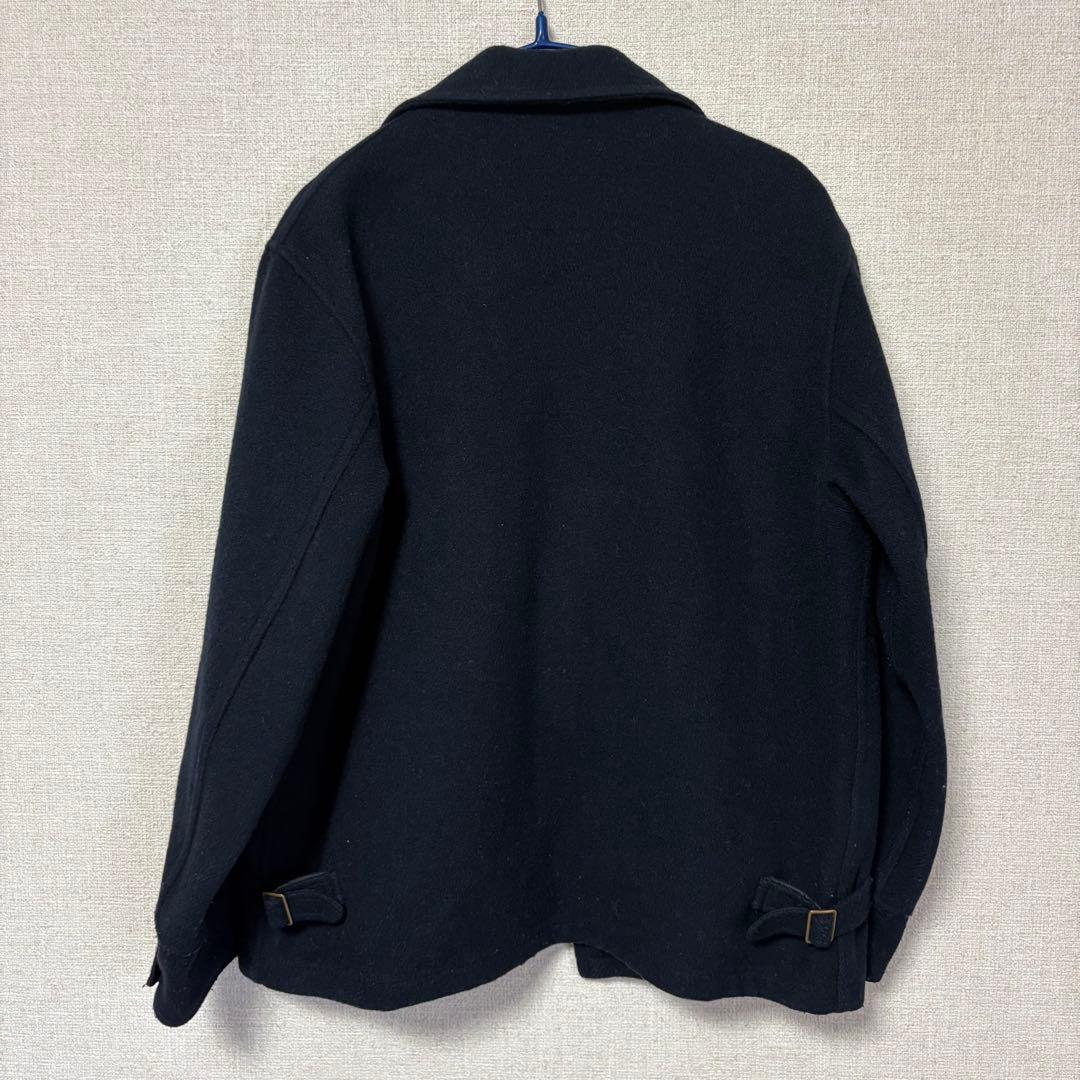 Ralph Lauren ウールジャケット Lサイズ ネイビー　アメカジ　ジップ