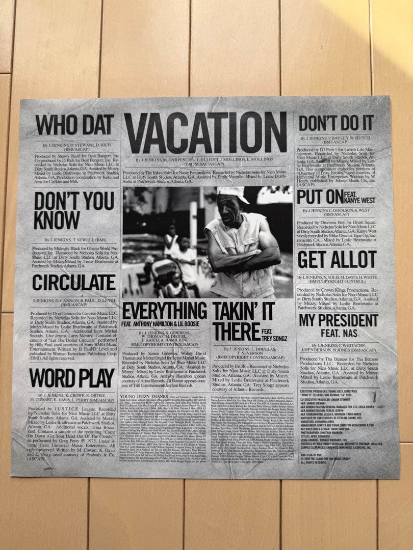 Young Jeezy The Recession 2枚組レコード