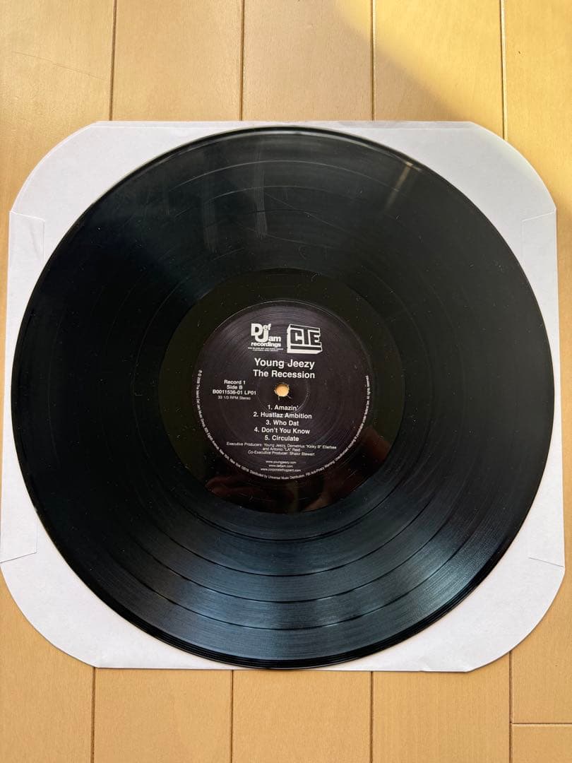 Young Jeezy The Recession 2枚組レコード