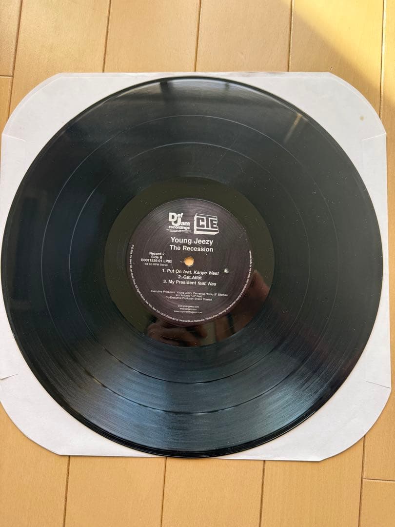 Young Jeezy The Recession 2枚組レコード