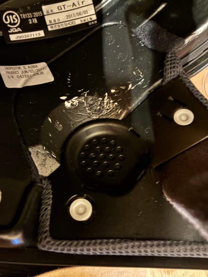 SHOEI GT-Air ヘルメット マットブラック　Mサイズ　ピンロック