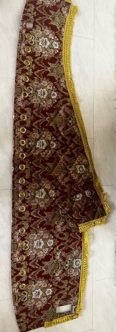 ファイブスターギガ用 花かご　ダッシュマットゴールドリング/綿入りキルト付き