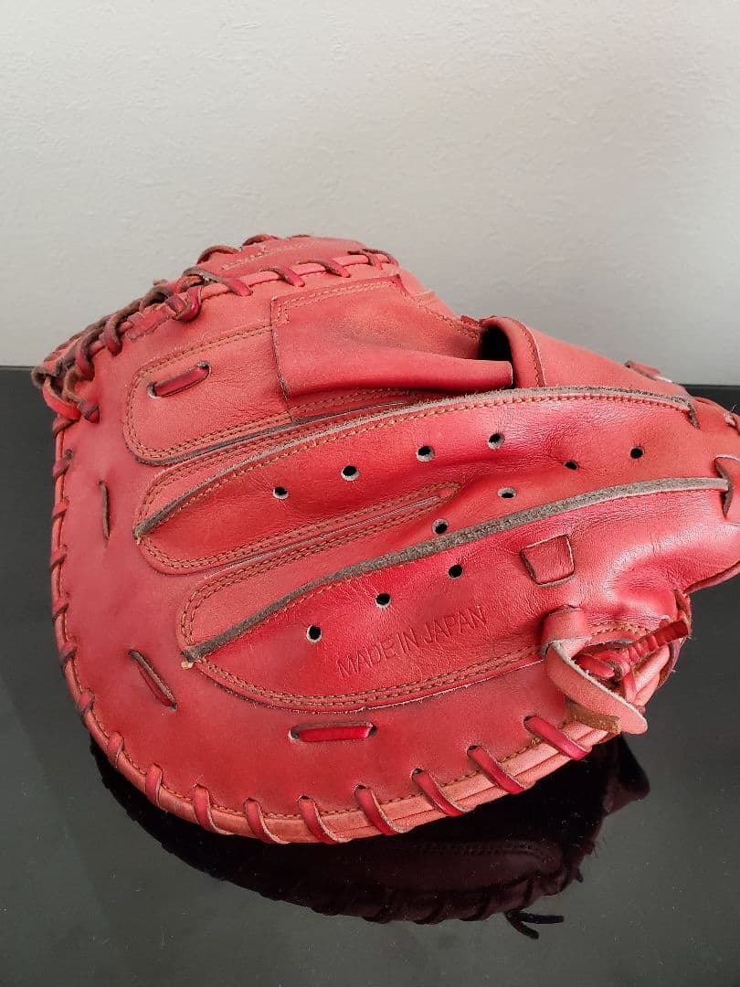 ZETT キャッチャーミット　PROSTATUS 軟式　　刺繍無し　サブ硬式可能