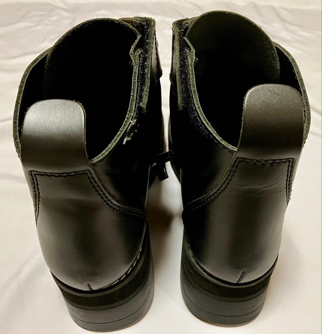 ワイルドウイングブーツ スワロー超厚底OD35 黒26.5㎝ つま先部35mm