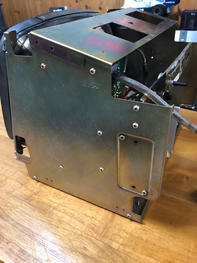 昭和レトロ　アーケードゲーム テーブルゲーム用モニター　松下白黒モニター