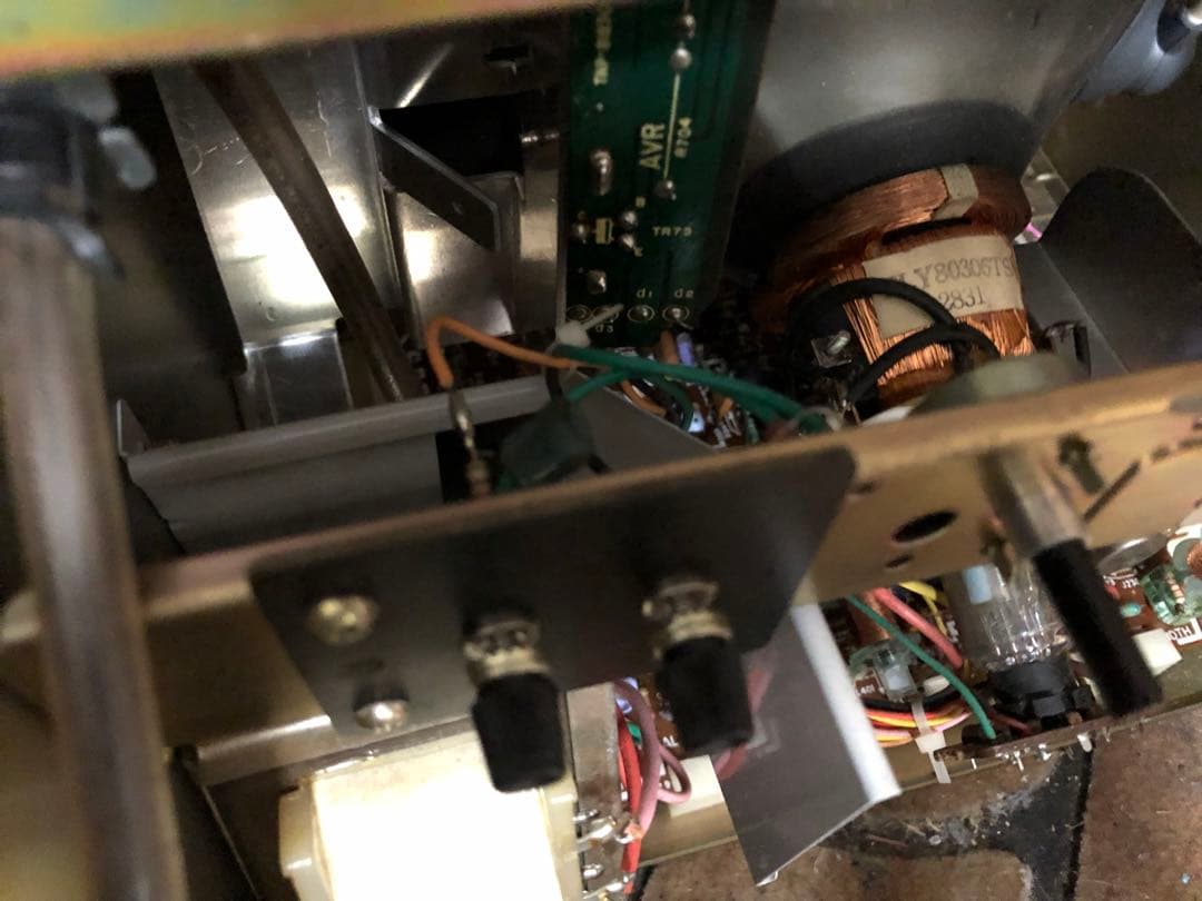 昭和レトロ　アーケードゲーム テーブルゲーム用モニター　松下白黒モニター