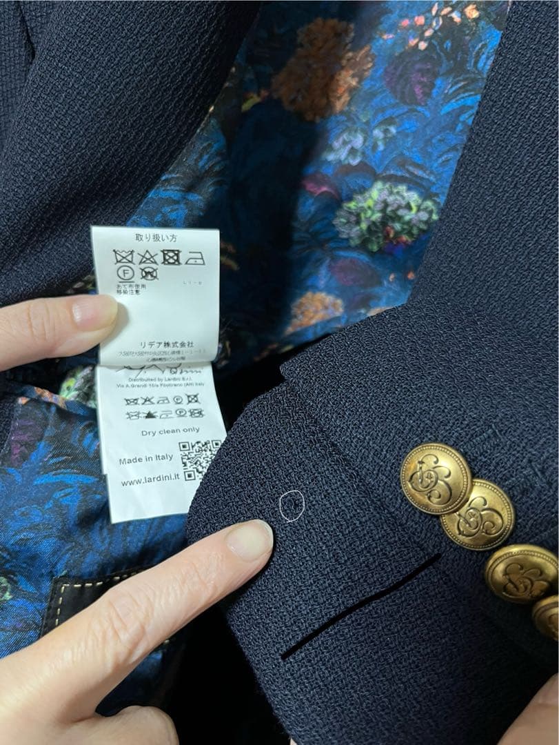 Gabriele Pasini ガブリエレパジーニ 46 ダブルジャケット