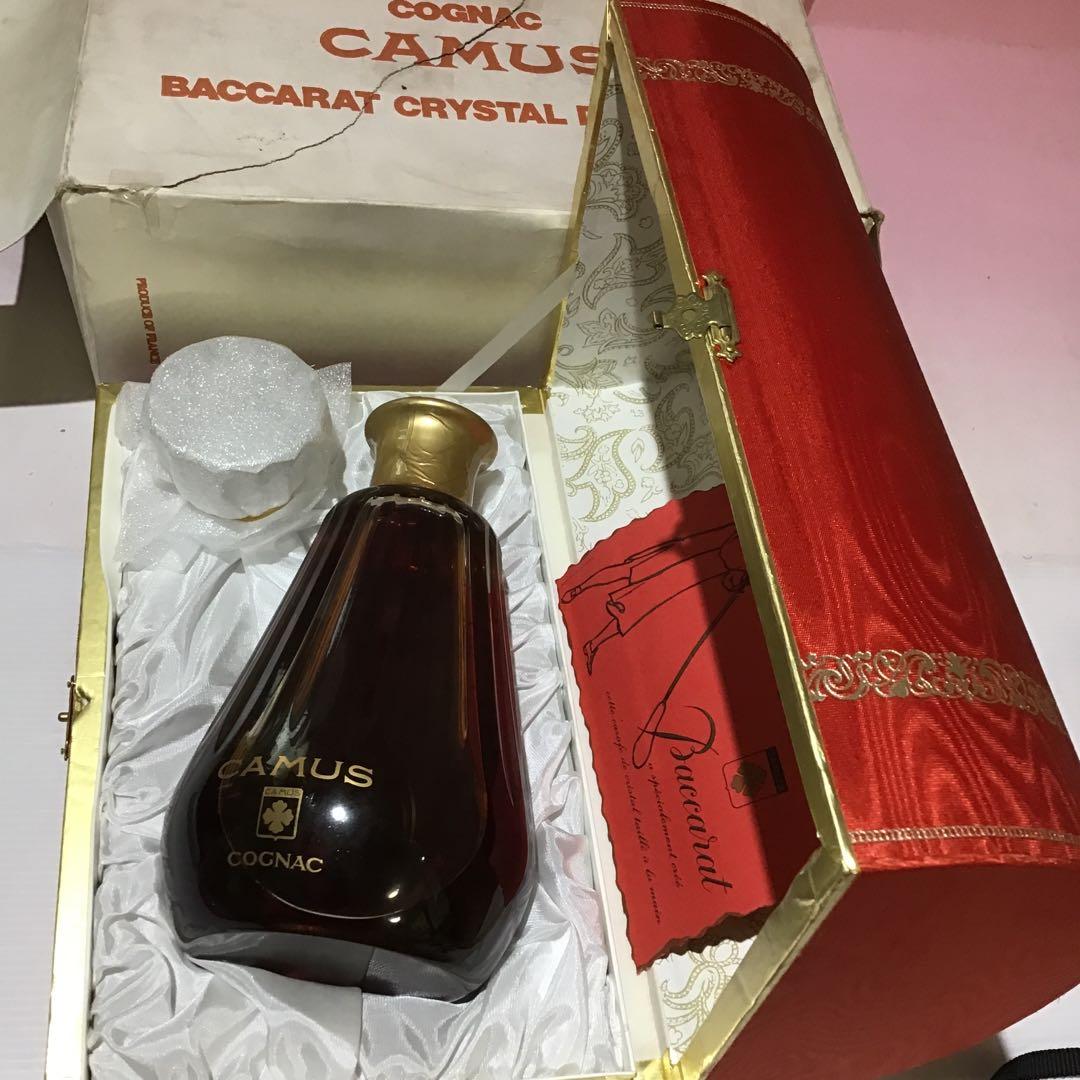 5021499 CAMUS カミュ 未開封 バカラクリスタル 箱入り 古酒 完品
