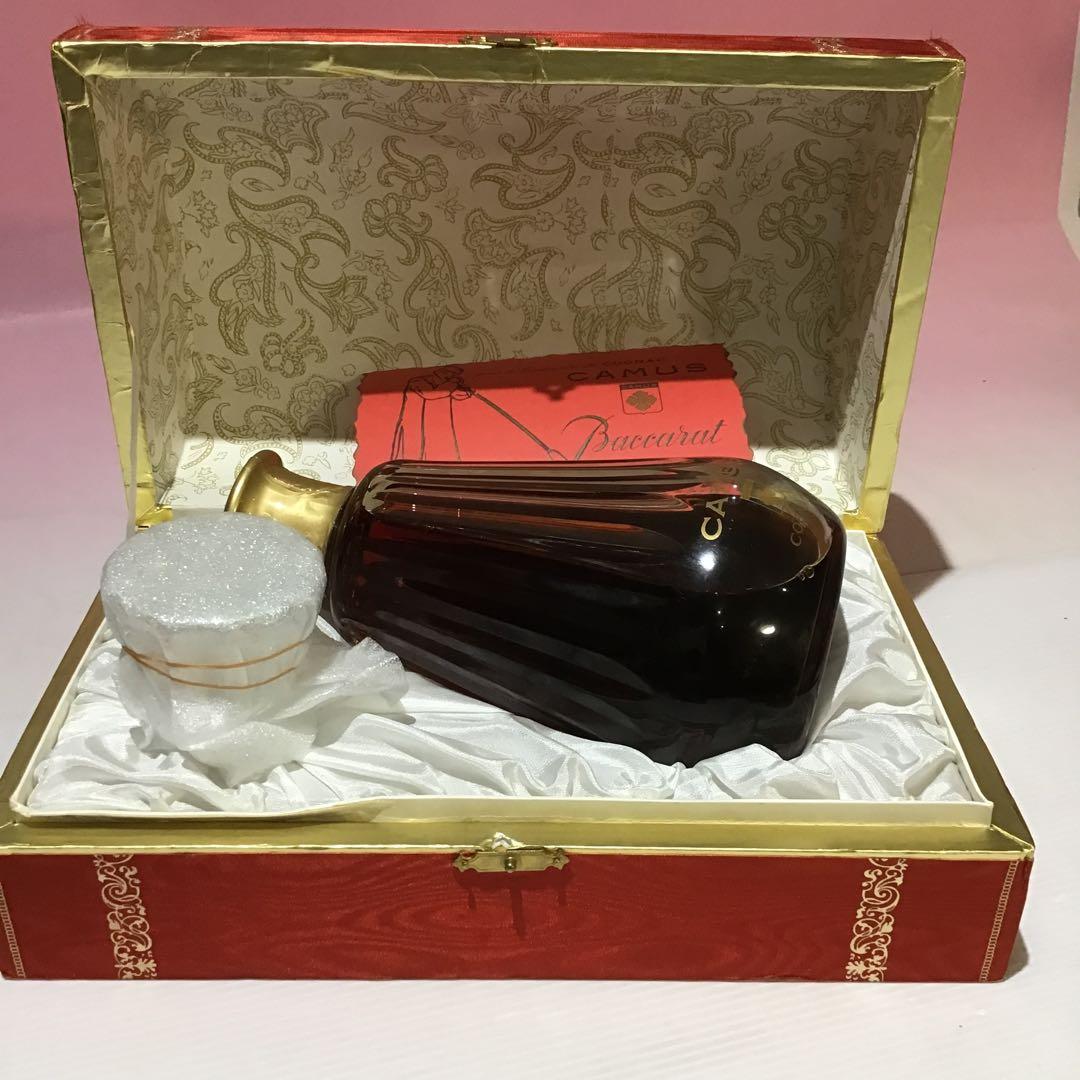 5021499 CAMUS カミュ 未開封 バカラクリスタル 箱入り 古酒 完品