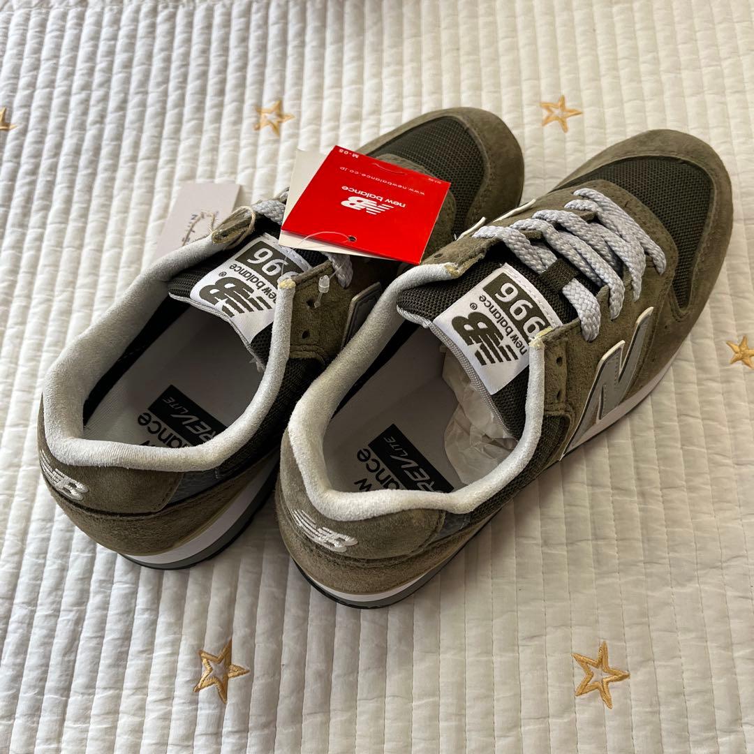NEW new balance 996 オリーブグリーン 23.0