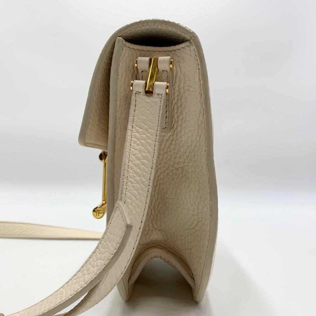 美品 TOM FORD トムフォード Tara タラ Tロゴ ショルダーバッグ