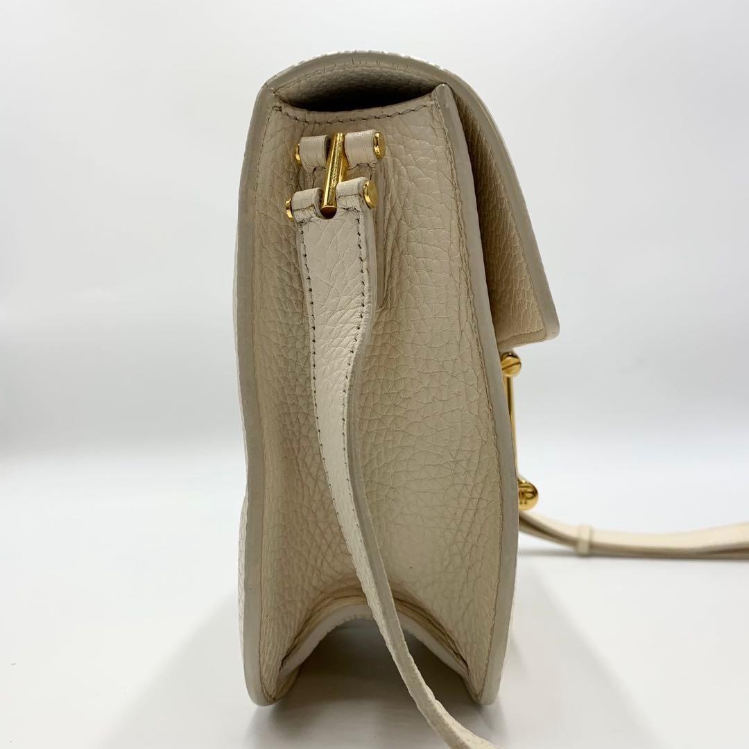 美品 TOM FORD トムフォード Tara タラ Tロゴ ショルダーバッグ