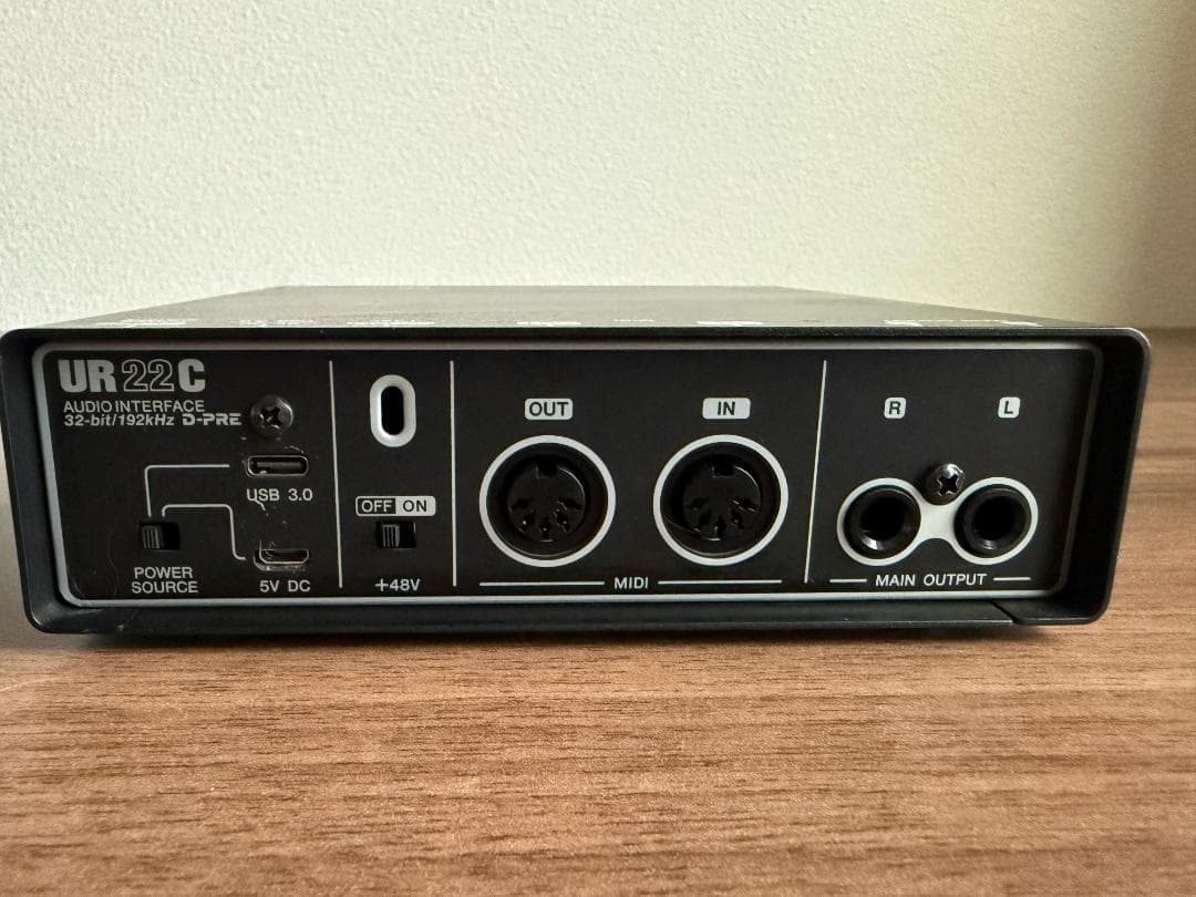 STEINBERG UR22C USBオーディオインターフェイス