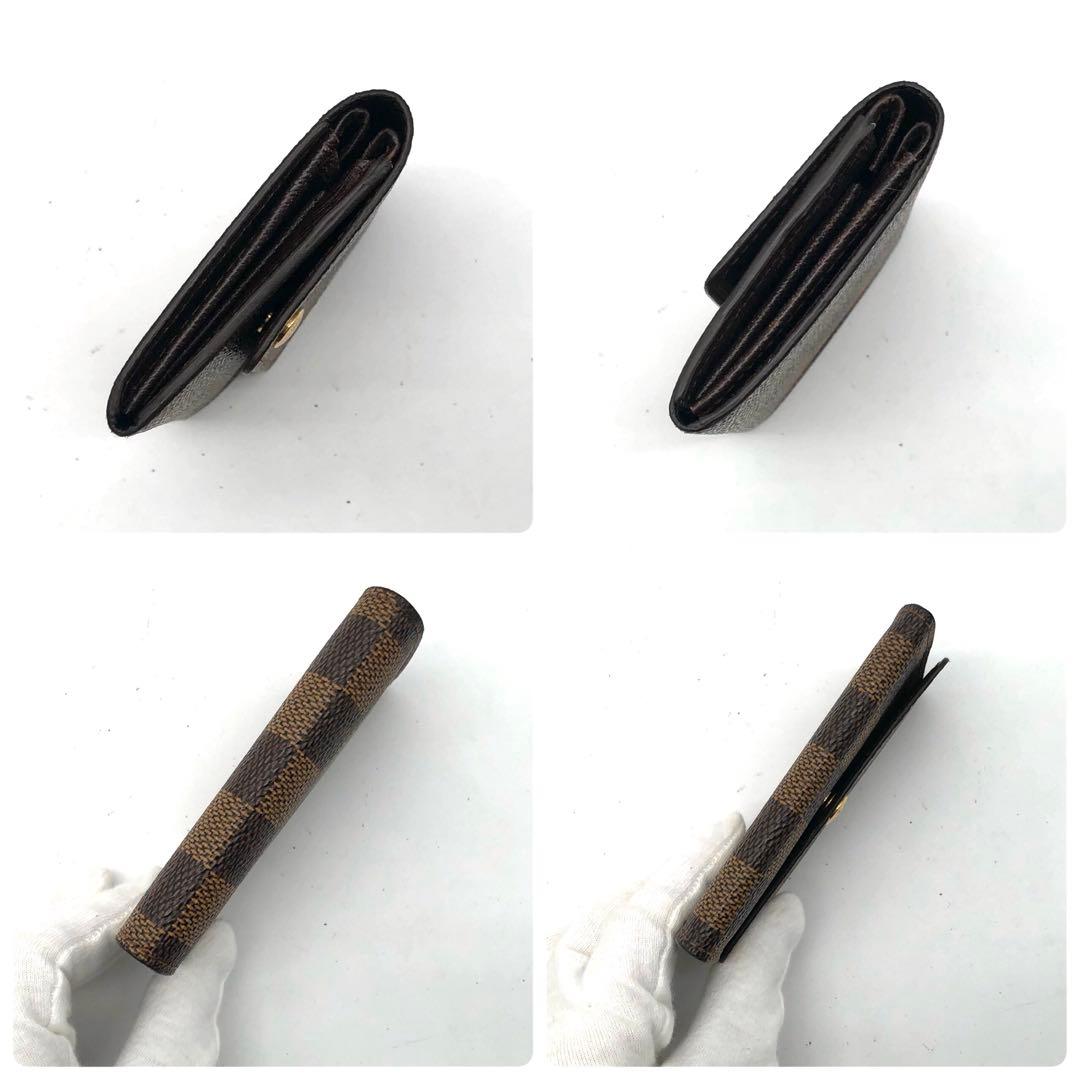 ルイヴィトン ケース ダミエ 小銭入れ ポルトモネプラ パース