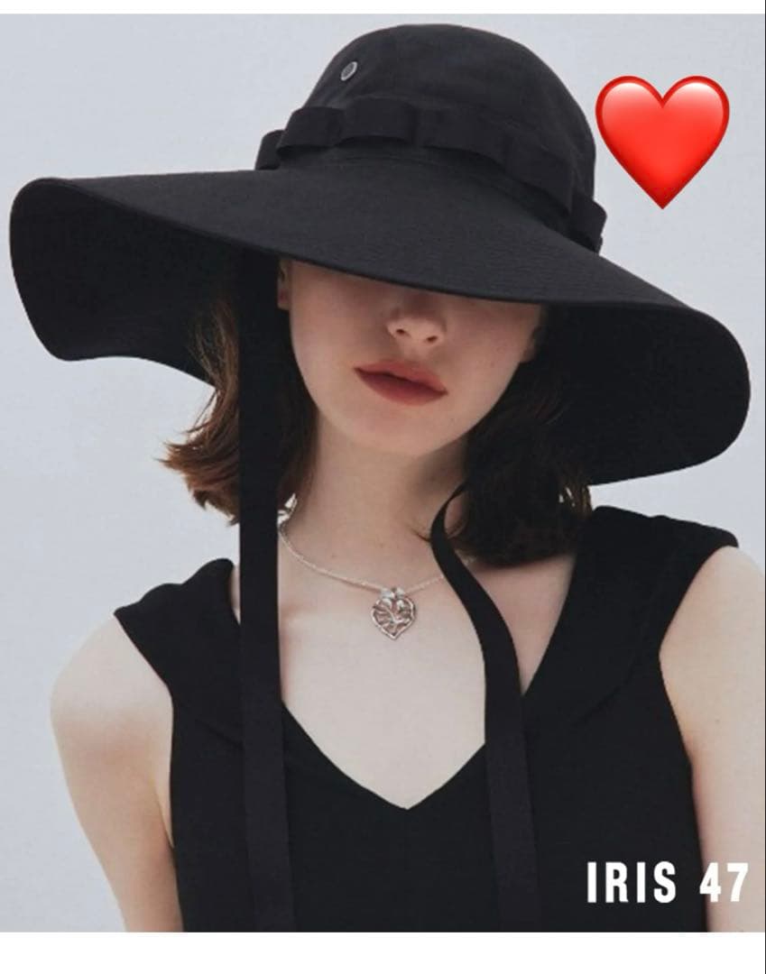 送料無料❣️ IRIS 47 ワイドハット　頭囲57㎝