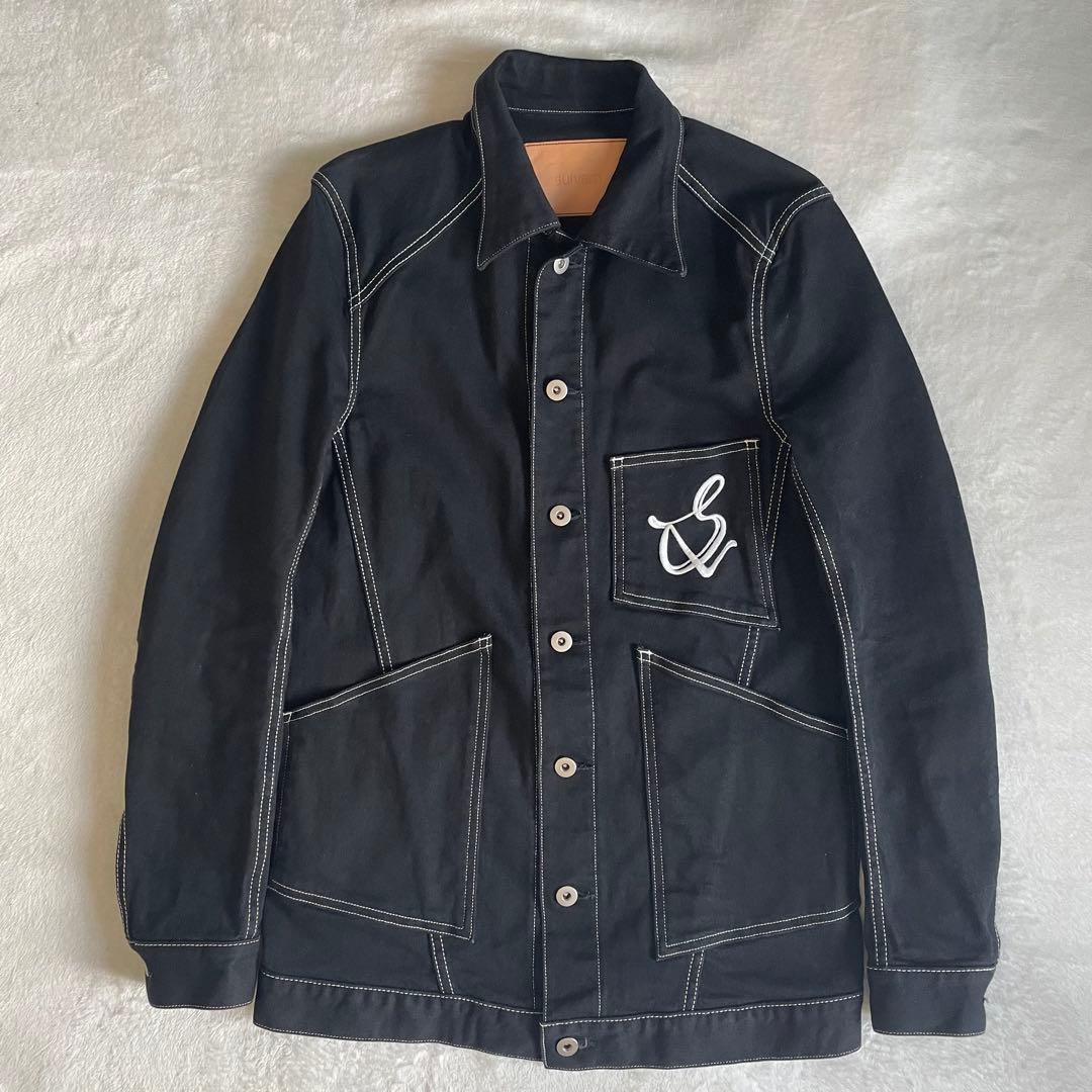 sulvam サルバム デニムジャケット ブラック