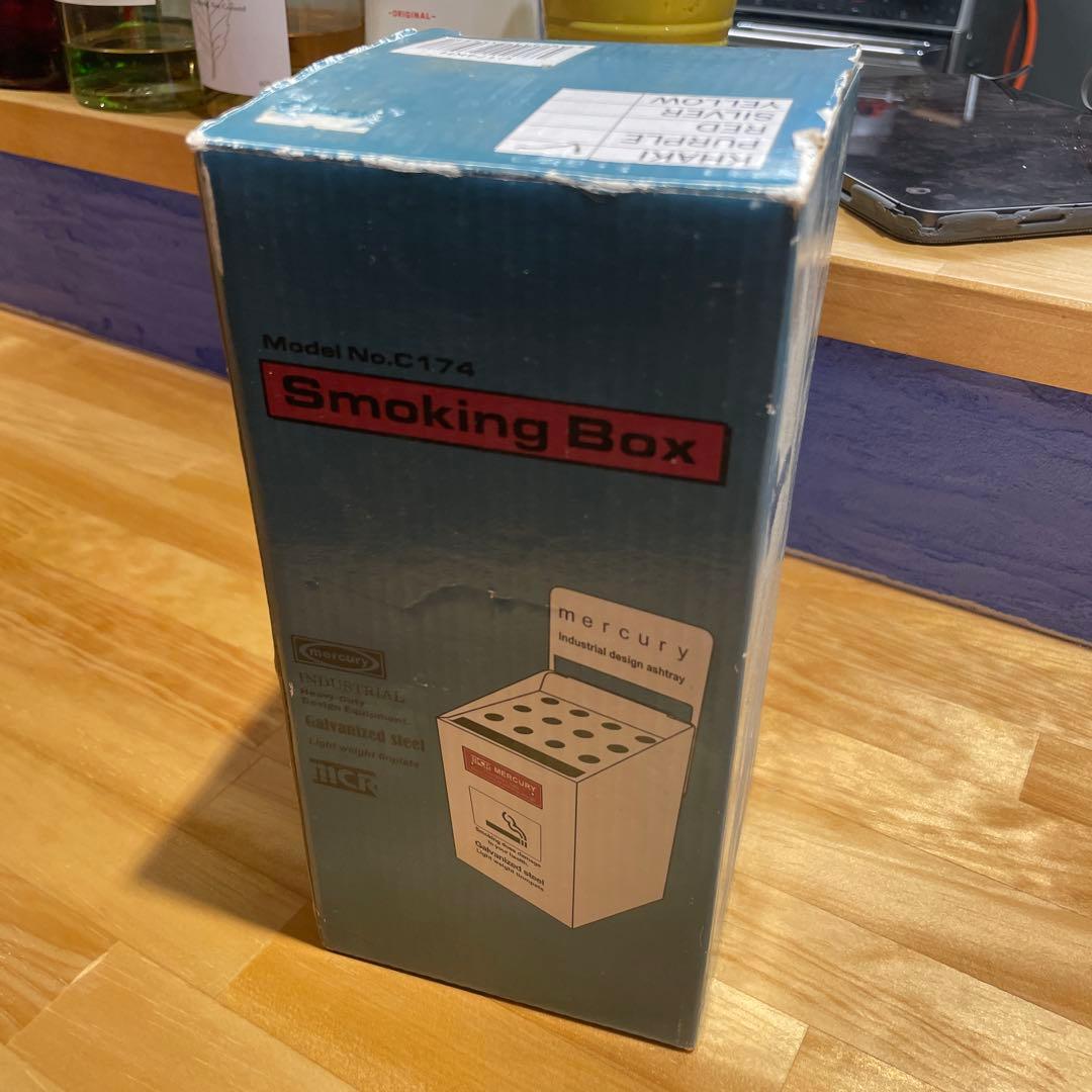 倉庫発掘　廃盤　MERCURY ブリキ灰皿　アメリカ雑貨　インテリア
