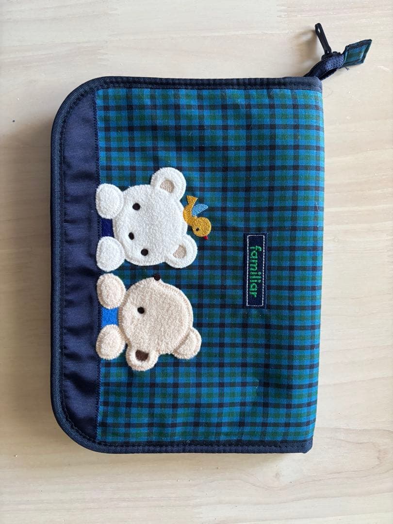 週末限定！値下げしました　ファミリア 母子手帳ケースL