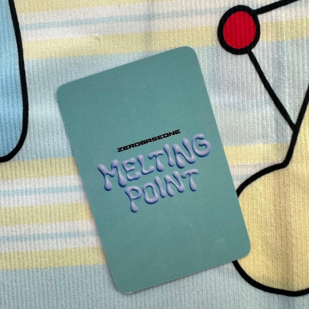 ZB1 melting point 2週目 サノク トレカ ハンユジン