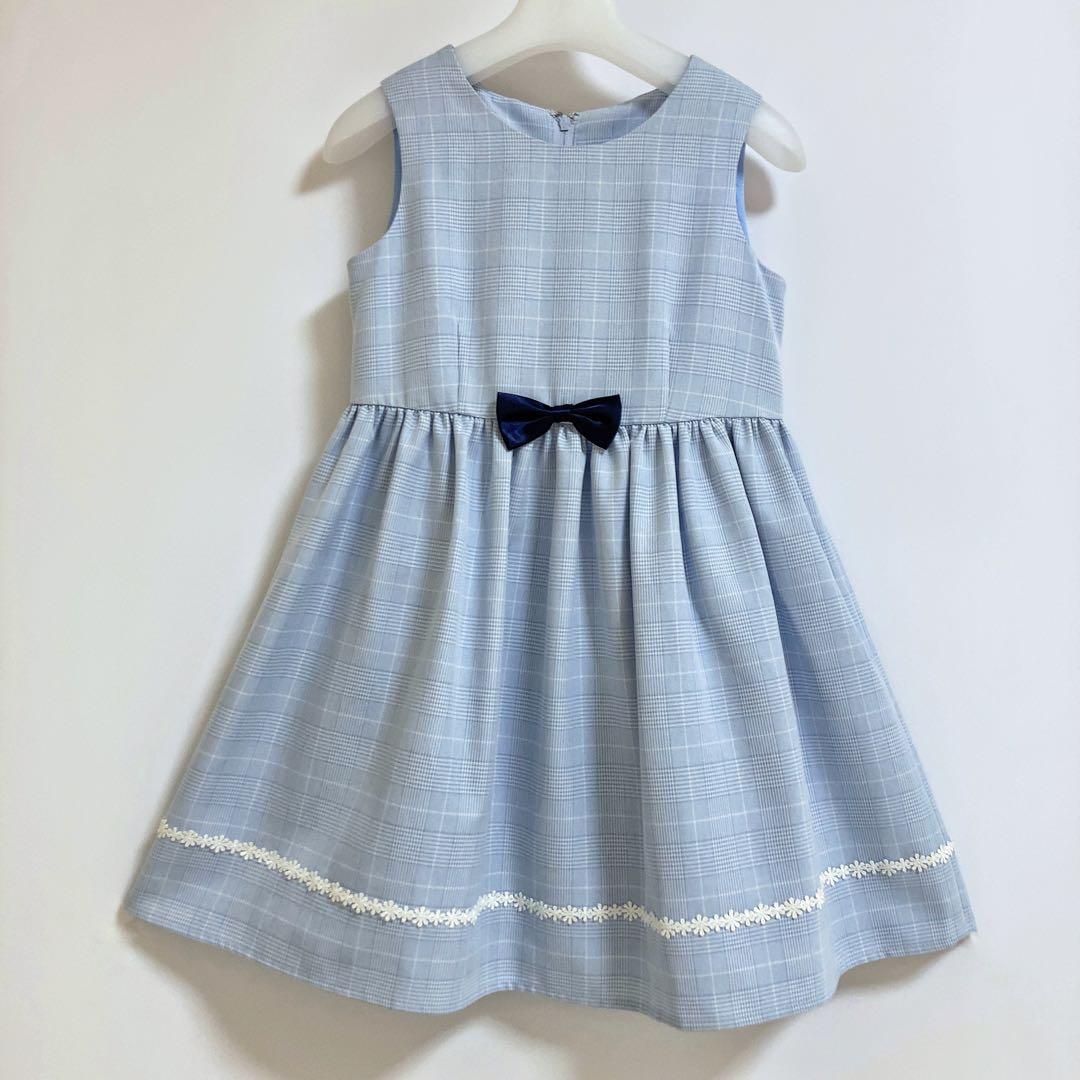 115size セレモニー 水色 入学 卒園 発表会 結婚式 フォーマル