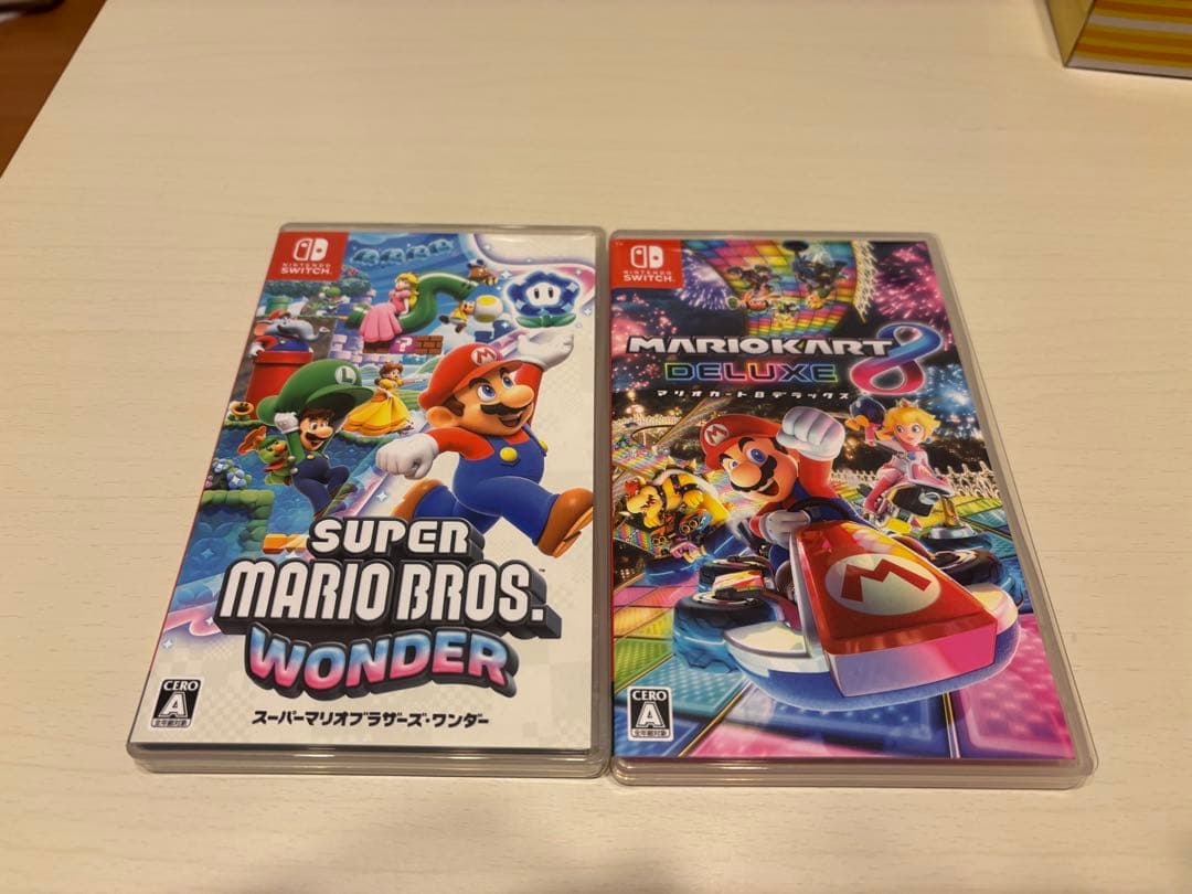 ◆スーパーマリオブラザーズ・ワンダー ◆マリオカート8 デラックス