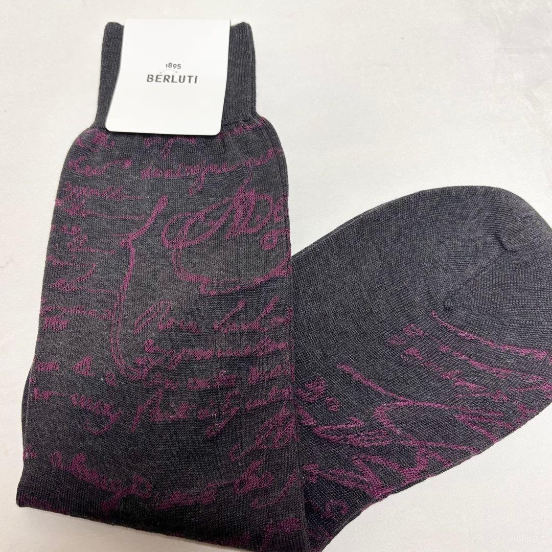 【新品】　BERLUTI ベルルッティ　ソックス　ハンカチーフ　ギフトセット