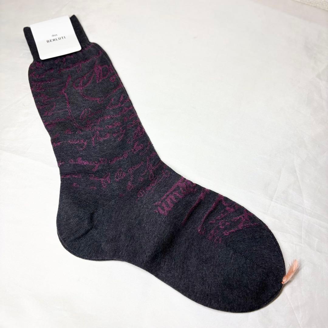 【新品】　BERLUTI ベルルッティ　ソックス　ハンカチーフ　ギフトセット