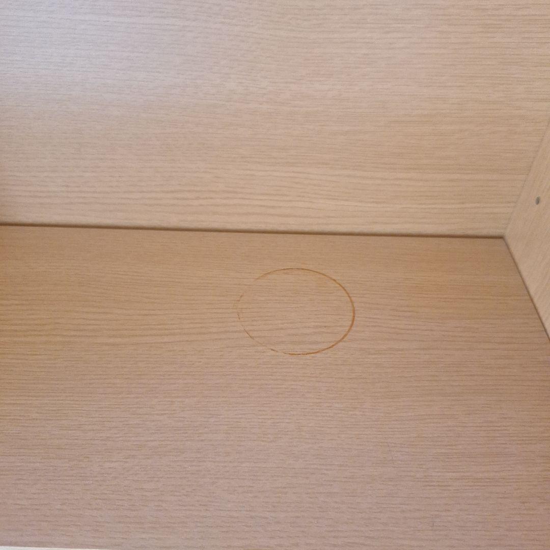 ナチュラルデザインの学習机 　　　　椅子なし