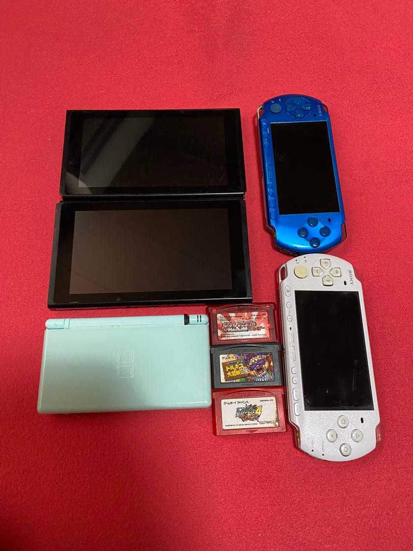 ジャンクNintendo Switchなど色々ゲーム機5台