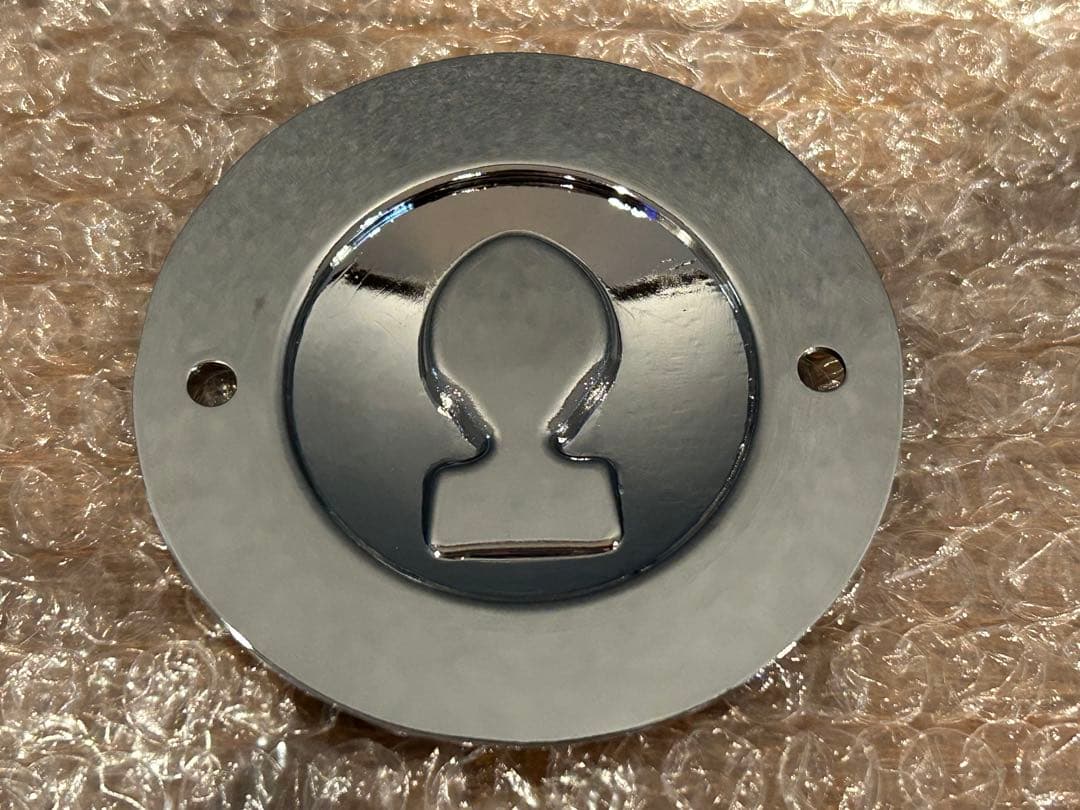 ハーレーショベル エンジェル クローム ポイントカバーNOS