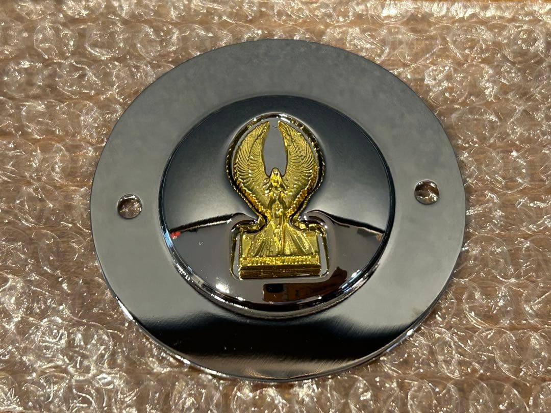 ハーレーショベル エンジェル クローム ポイントカバーNOS