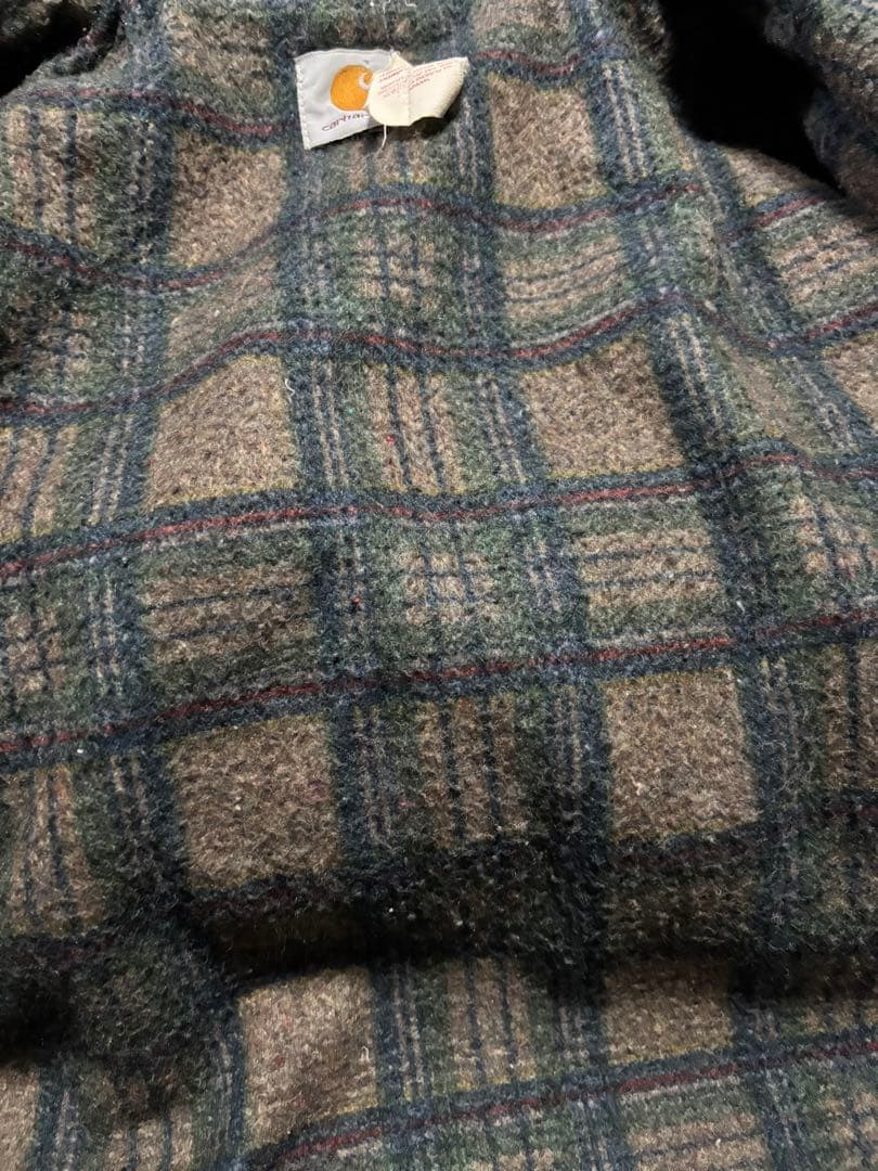 r*n様 スペシャル 80s 星タグ カーハート チョアコート L エメラルド