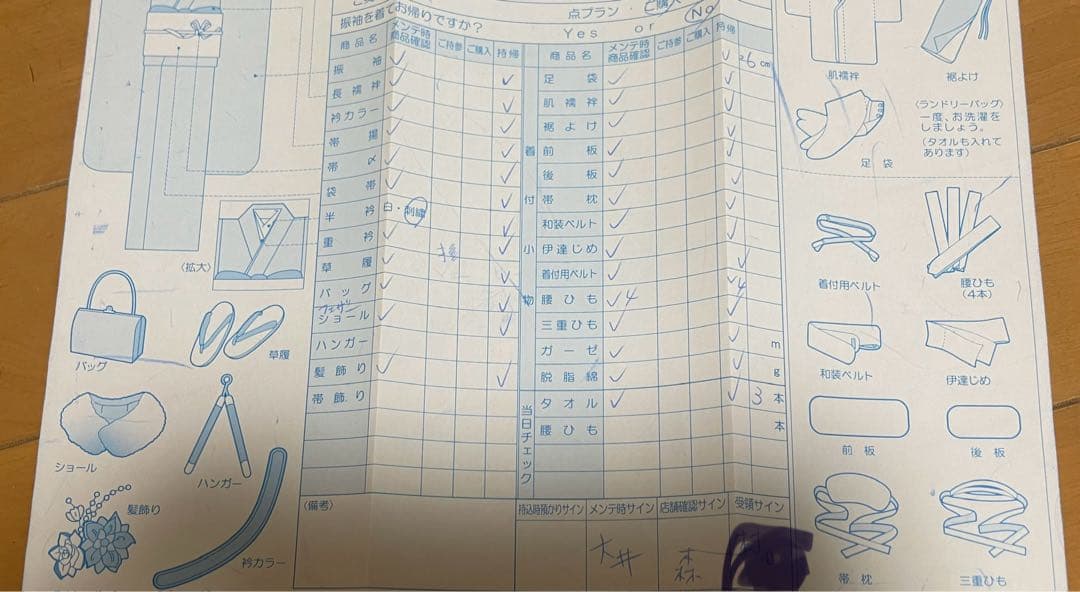 華やかな振袖 着物 青色 花柄