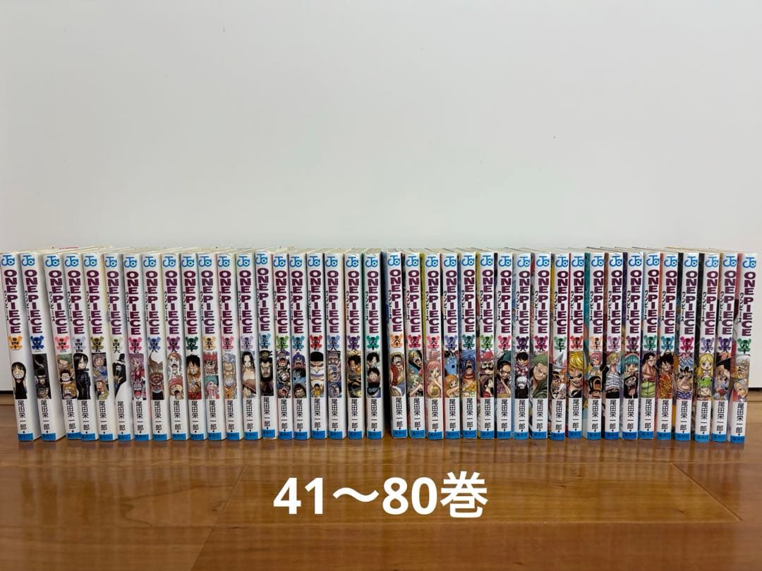 激レア初版1巻含む非全巻セット　ワンピース 1〜104巻+入場特典3冊