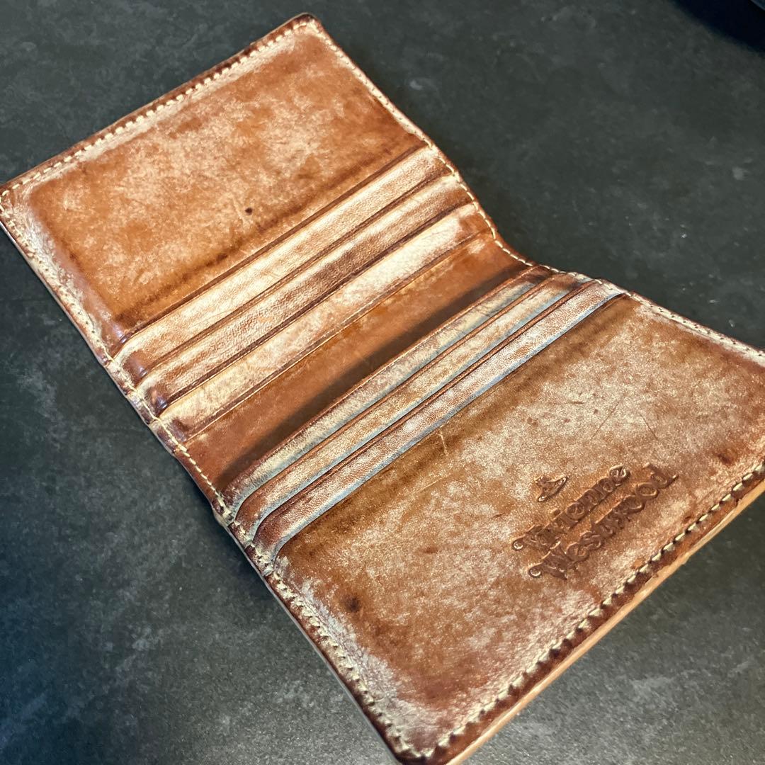 Vivienne Westwood 二つ折り財布 ブラウン ヴィンテージ