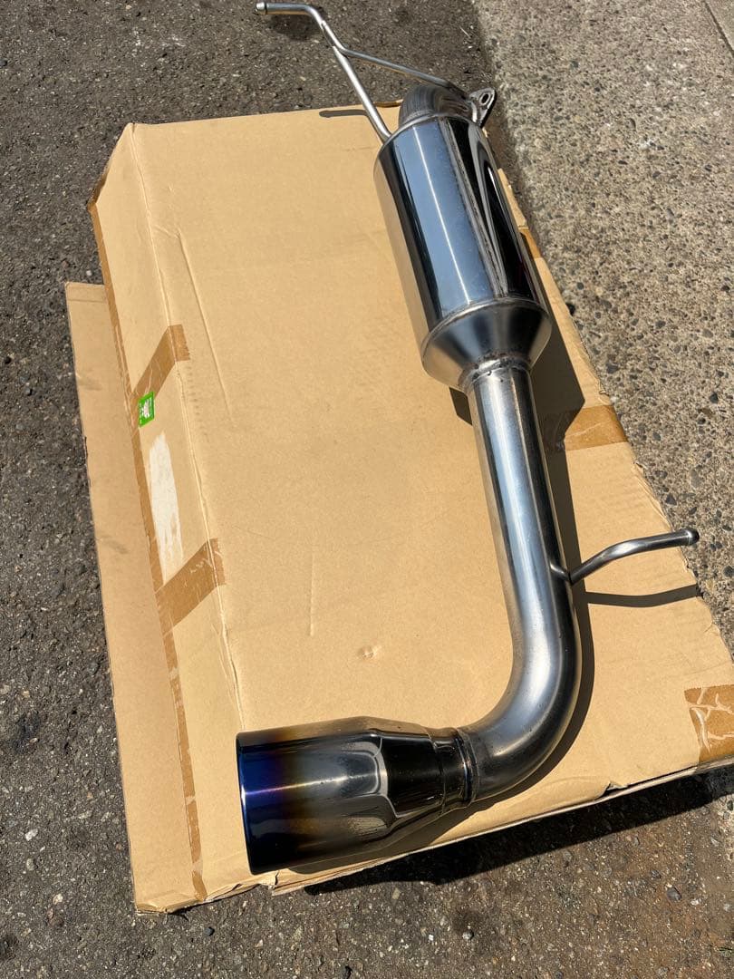 インプレッサ　チタン　マフラー　フジツボ　藤壺　社外マフラー　車検対応