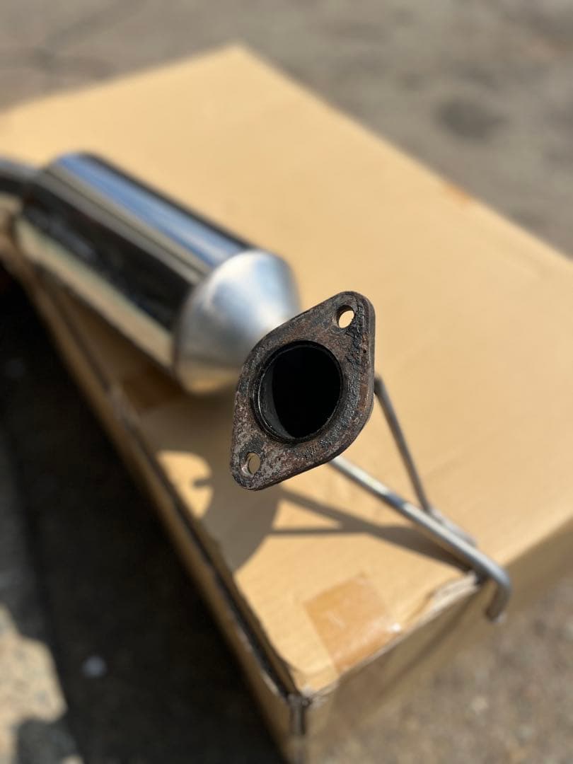 インプレッサ　チタン　マフラー　フジツボ　藤壺　社外マフラー　車検対応