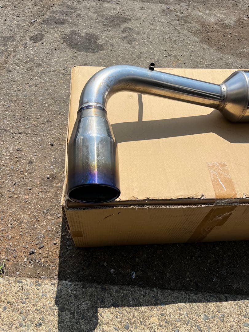 インプレッサ　チタン　マフラー　フジツボ　藤壺　社外マフラー　車検対応