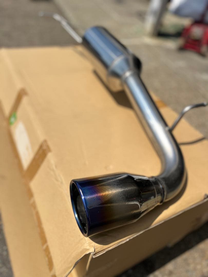 インプレッサ　チタン　マフラー　フジツボ　藤壺　社外マフラー　車検対応