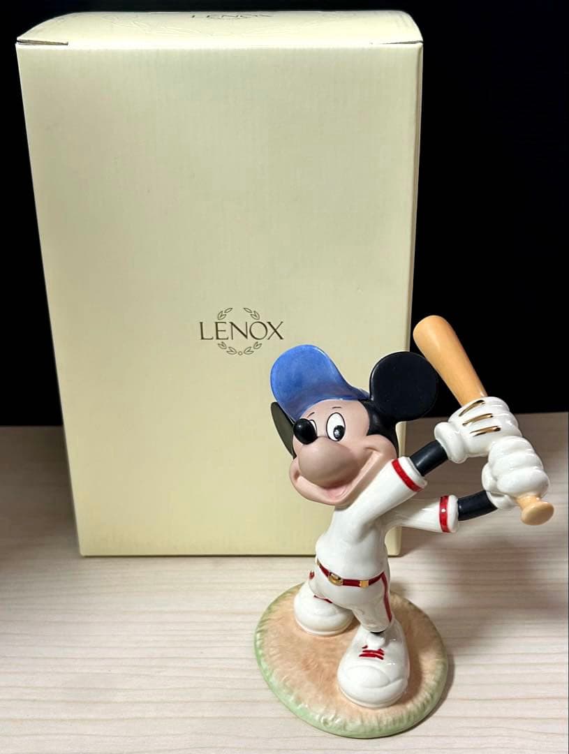 LENOX レノックス ミッキーマウス ディズニーコラボ　置物　※元箱付属 美品