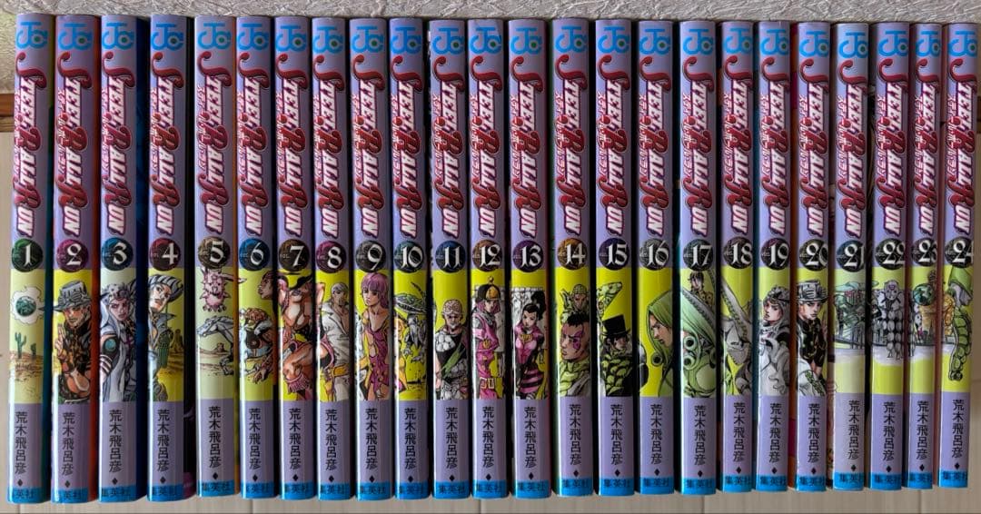 ジョジョの奇妙な冒険 1~8部 全巻セット +おまけつき