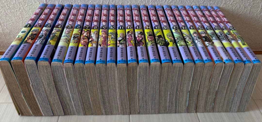ジョジョの奇妙な冒険 1~8部 全巻セット +おまけつき