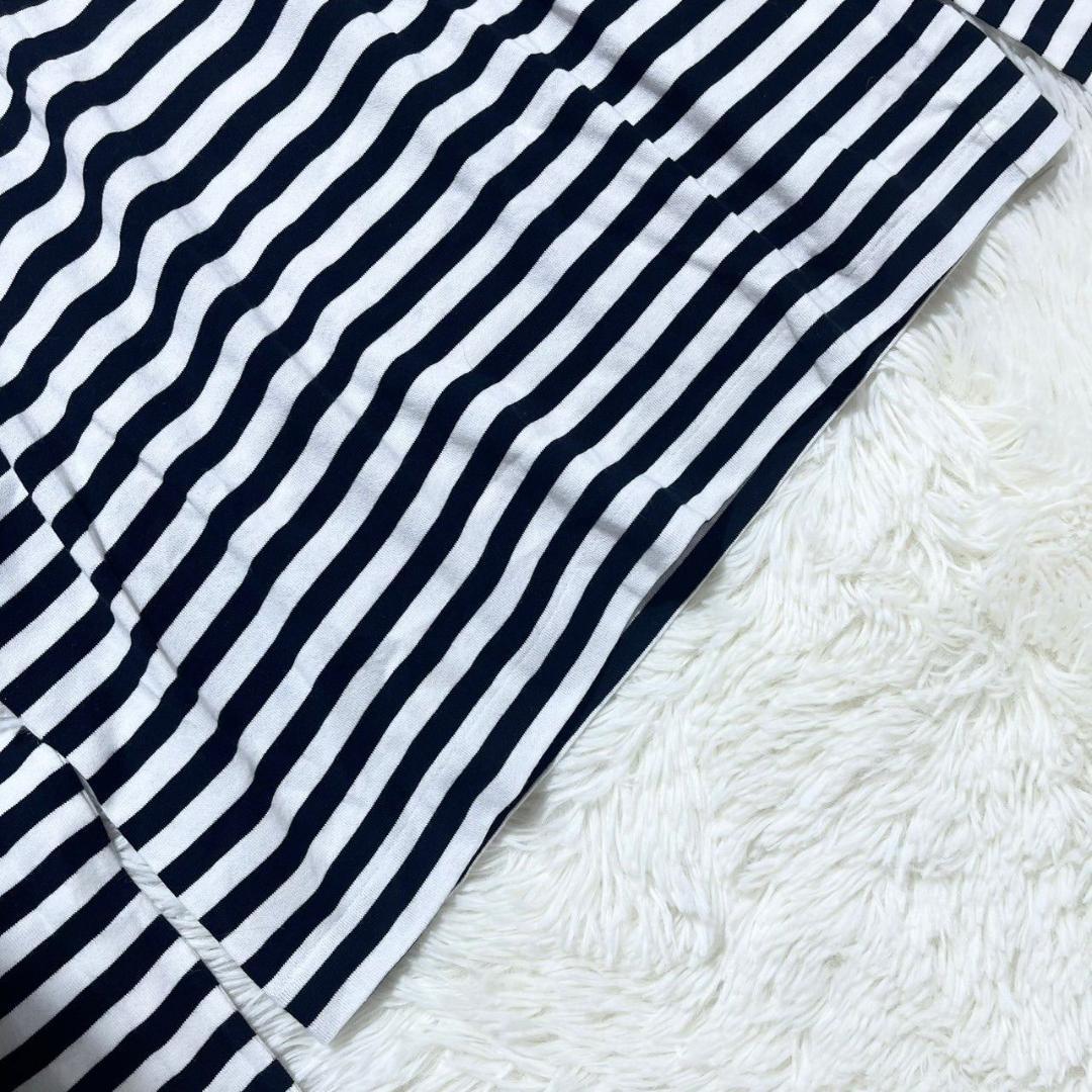 コム デ ギャルソン Tシャツ 綿100％ Lサイズ ボーダー 日本製