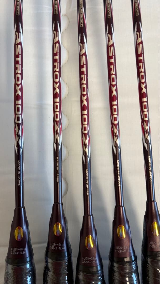 新品未使用 アストロクス100ZZ 4U5 4本セット ASTROX AX100