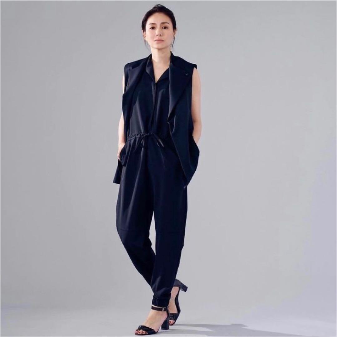 【週末セール】loin. ロワン　オールインワン　ブラック　36 井川遥