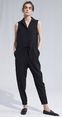 【週末セール】loin. ロワン　オールインワン　ブラック　36 井川遥