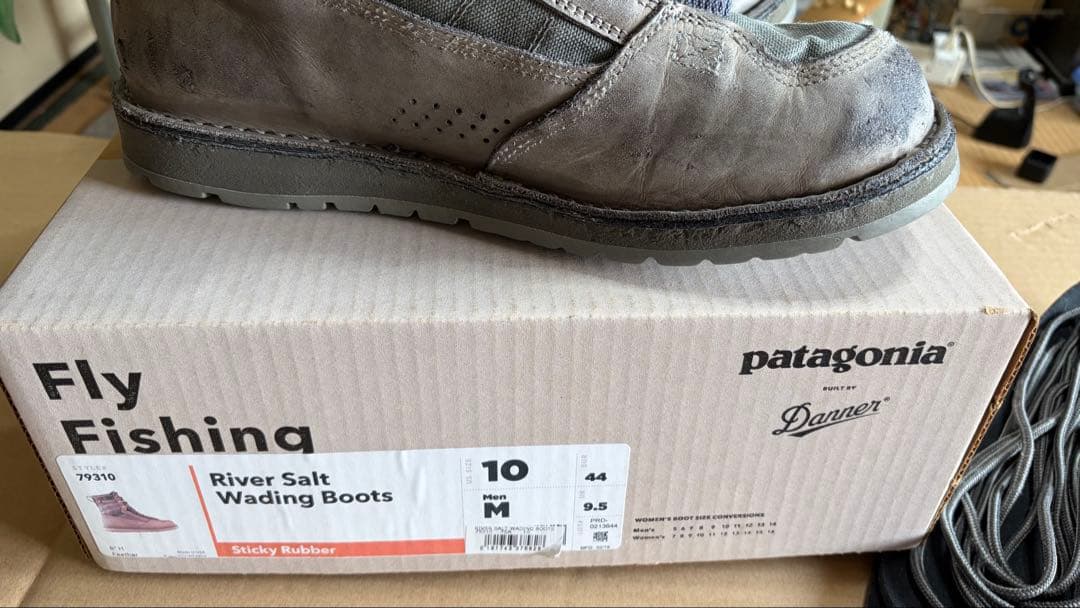 patagonia×Dannerリバーソルト　 ウェーディングブーツ US10