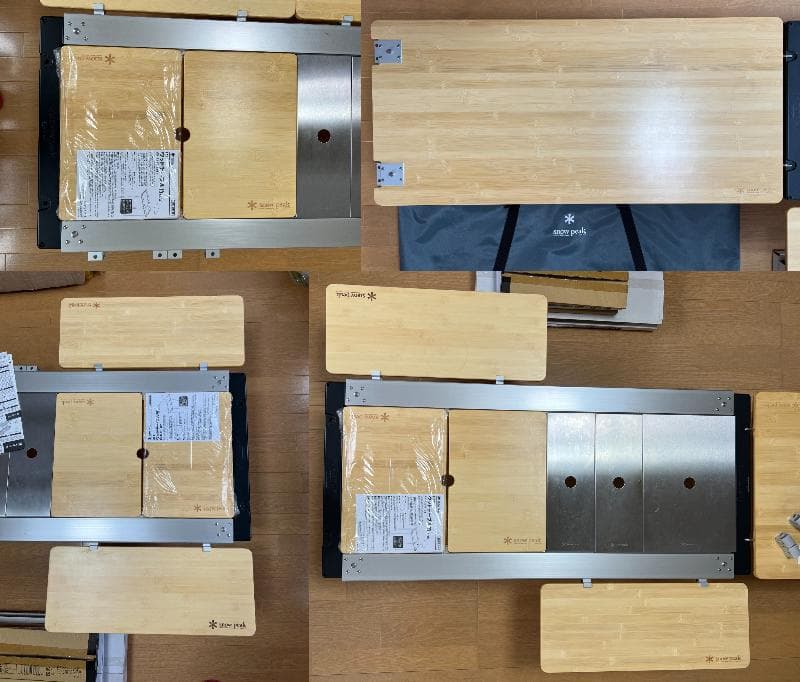 廃盤 レア スノーピーク マルチファンクションテーブル アイアングリルテーブル