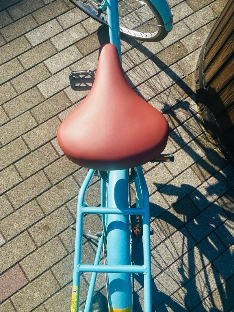 東京都内　引き渡し限定　子供用自転車　水色　24インチ　De angelis